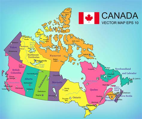 canada capitals and provinces|Canada Provinces and Capitals List .